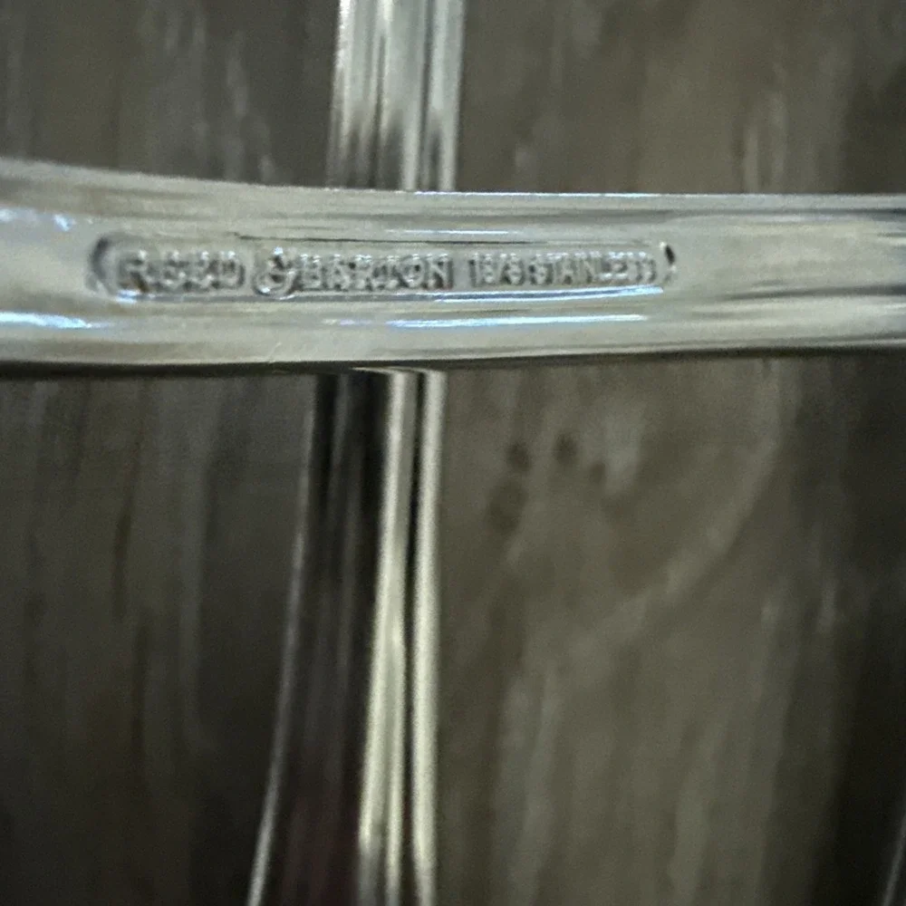 Set of 5 Reed &‎ Barton Stainless 1800 Salad Forks